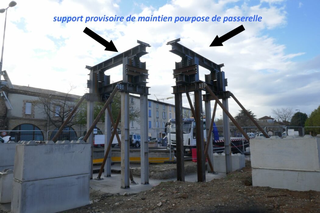 support provisoire de maitien pour passerelle (7)