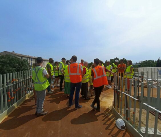 Des essais dynamiques de la passerelle de Bourg-lès-Valence : un test grandeur nature réussi !