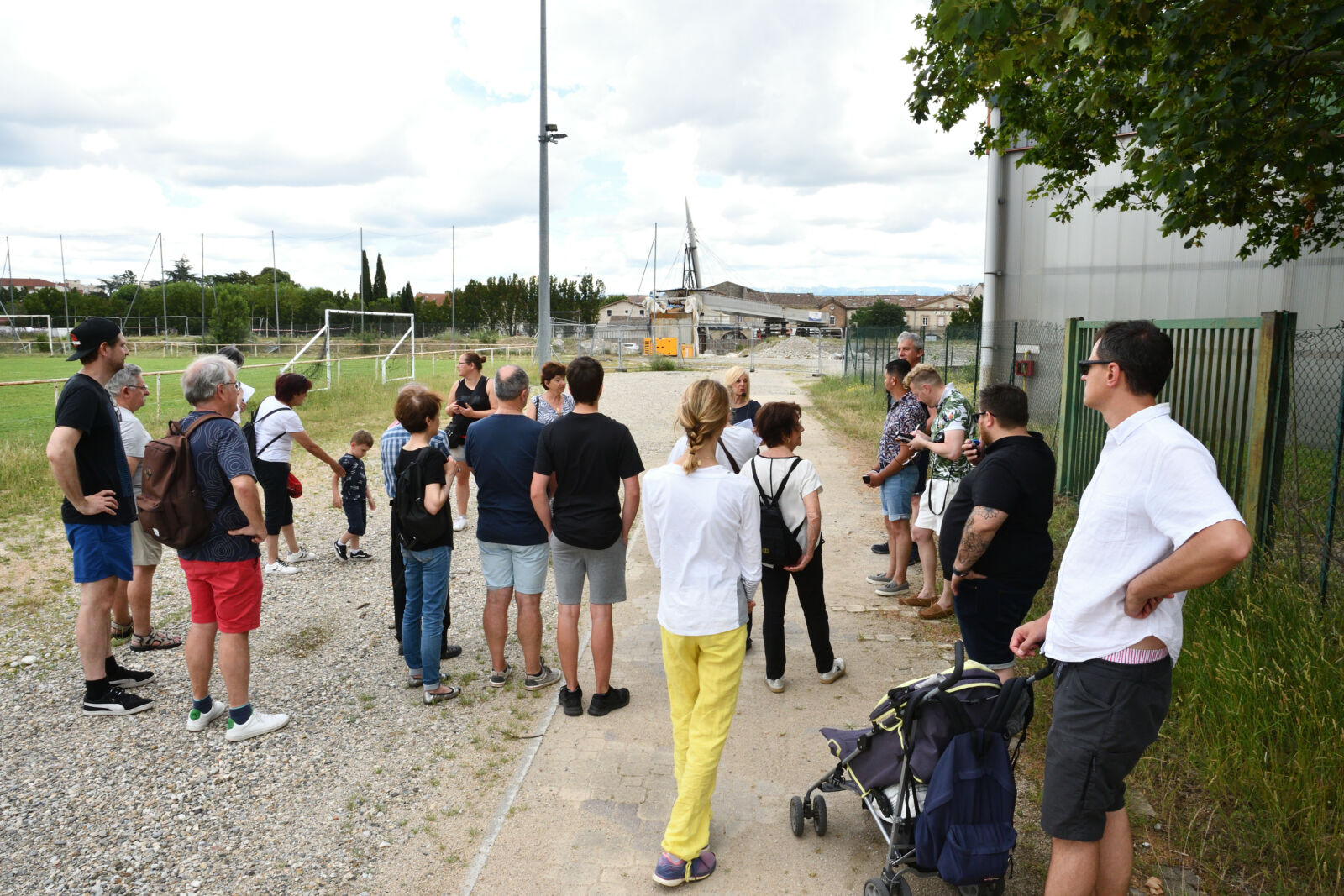 Retour sur images de la visite du chantier de la Passerelle et Belvédère à Bourg-lès-Valence !