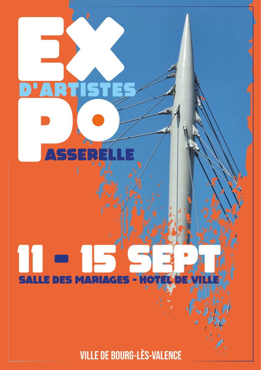 Exposition sur la passerelle de Bourg-lès-Valence : Quand l’Art Connecte la Communauté
