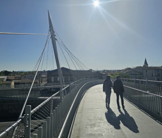 La nouvelle passerelle de l’Île-Parc Girodet officiellement ouverte au public