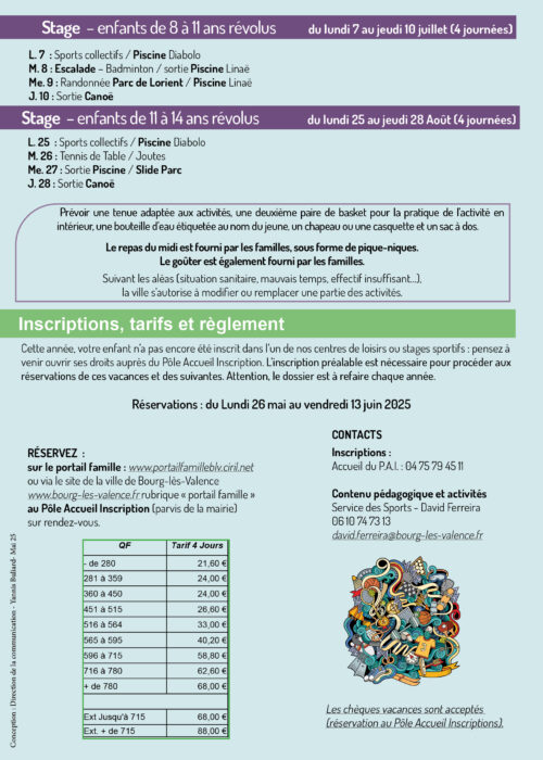 plaquette sport-été-20252