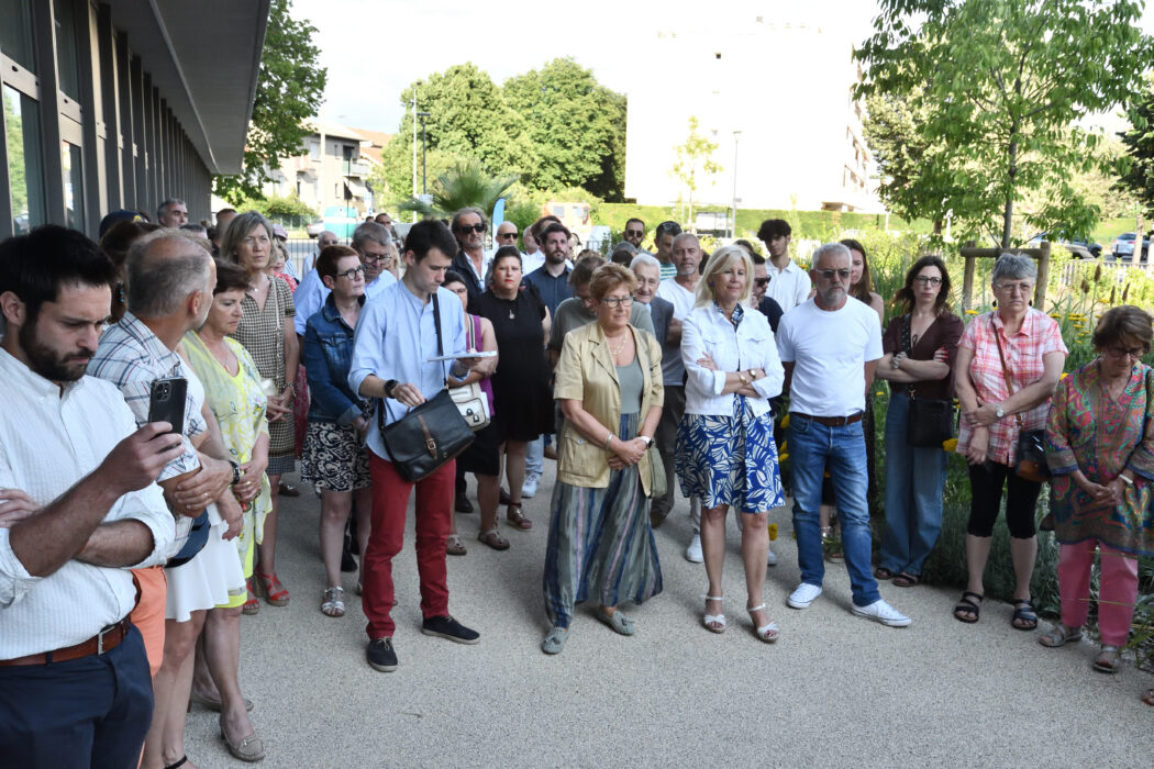 inauguration centre de santé 16.06.25 coupure de ruban + discourt (12)