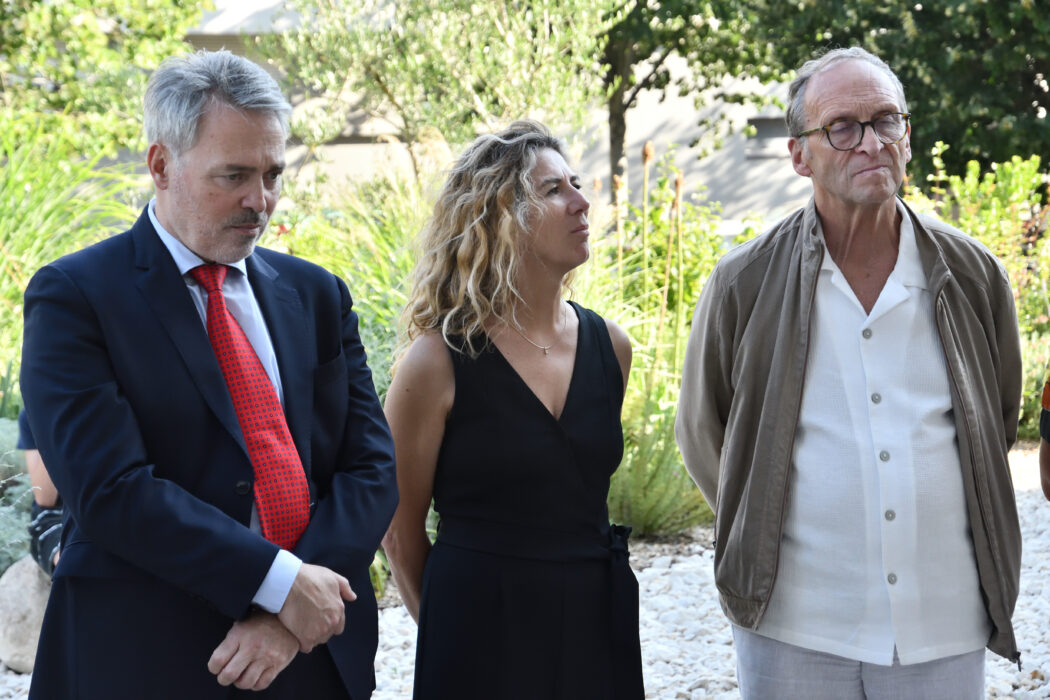 inauguration centre de santé 16.06.25 coupure de ruban + discourt (20)