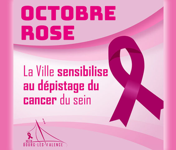 Octobre Rose : Bourg-lès-Valence sensibilise au dépistage du cancer du sein