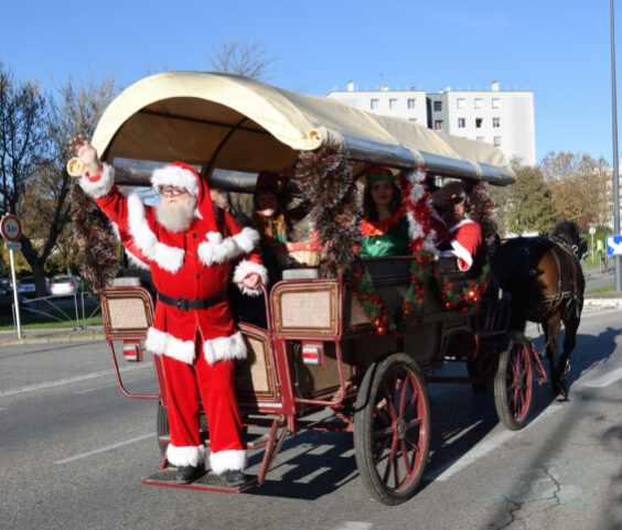 Tour en Calèche avec le Père Noël