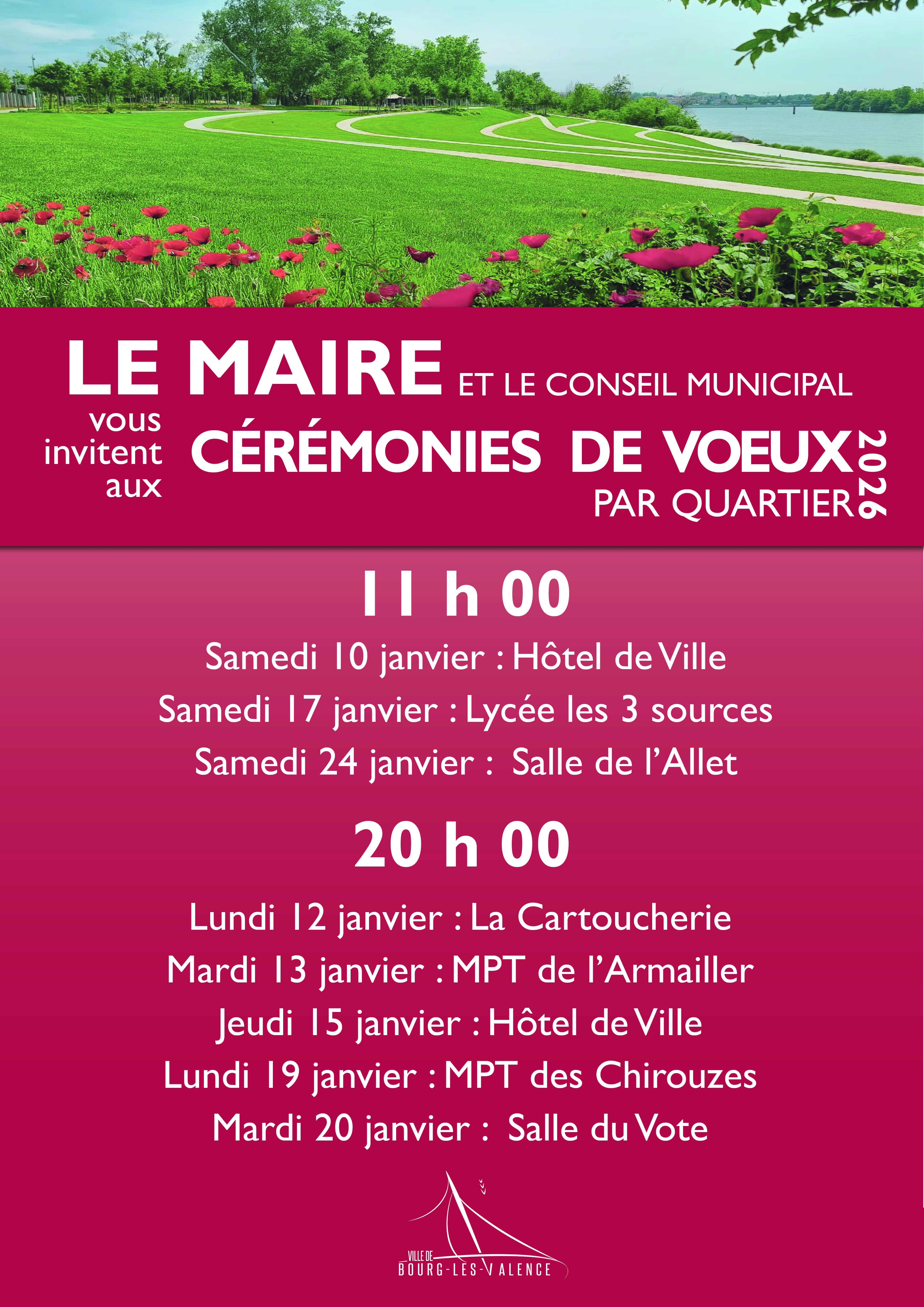 Vœux 2026 – Rencontres avec les habitants