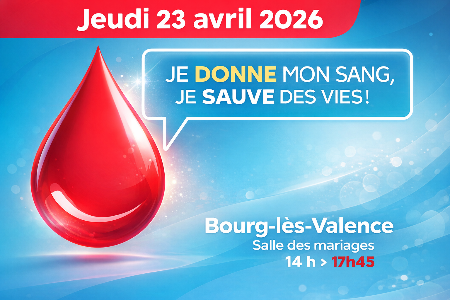 Don du sang avril 2026