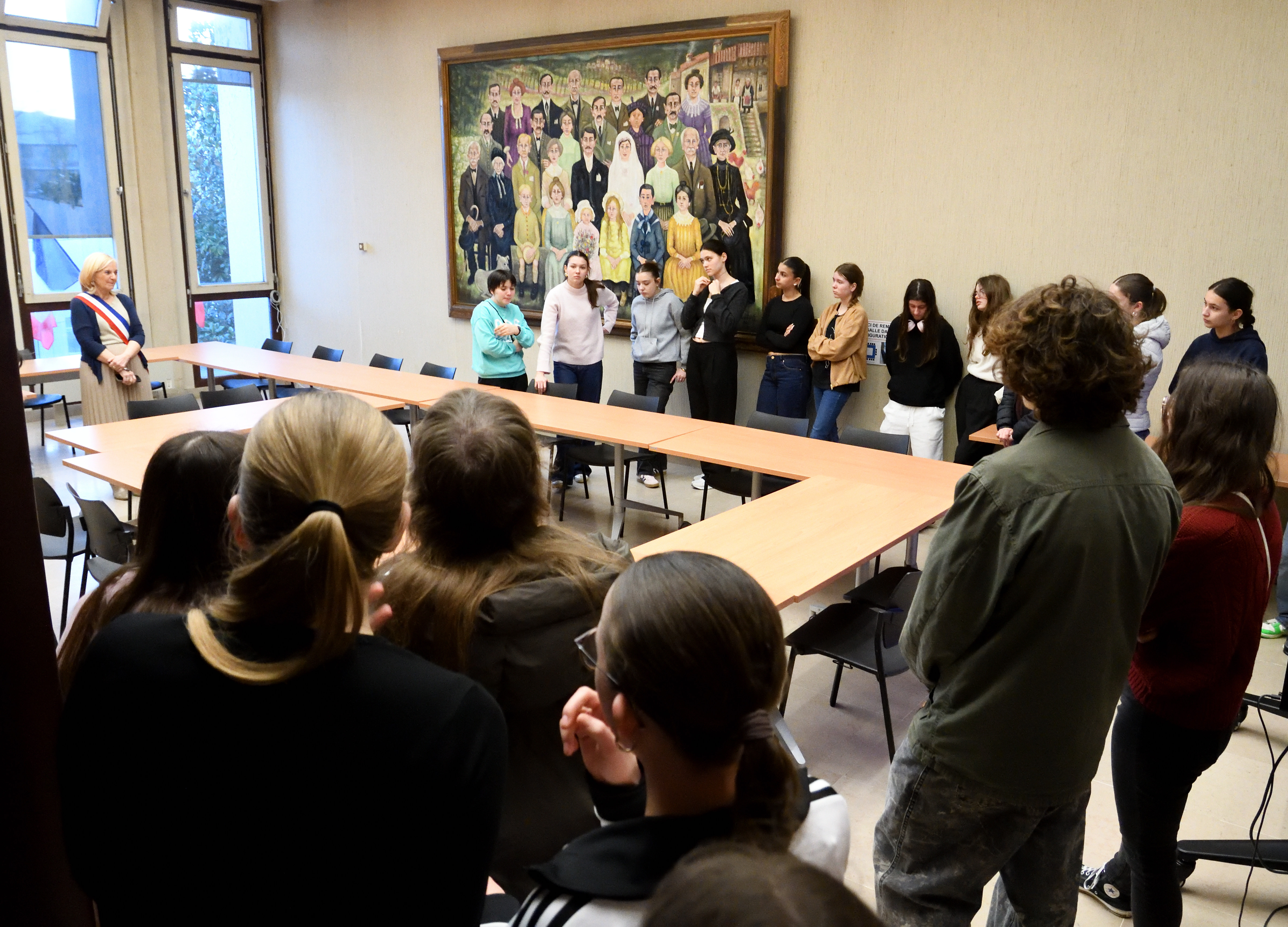 ENCONTRE JEUNES ALLEMANDS EN VISITE AU VALENTIN 25.02 (16)