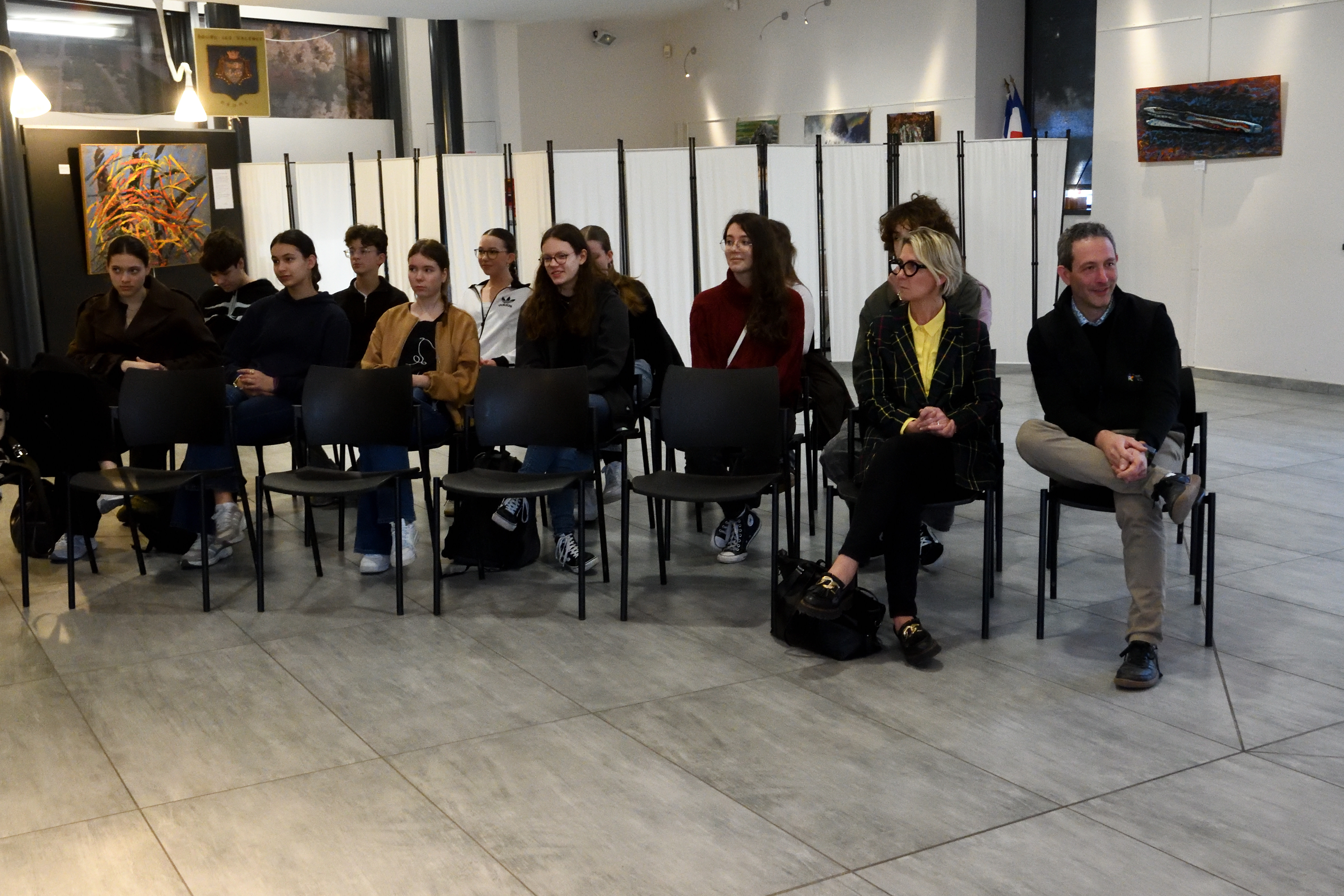 ENCONTRE JEUNES ALLEMANDS EN VISITE AU VALENTIN 25.02 (5)