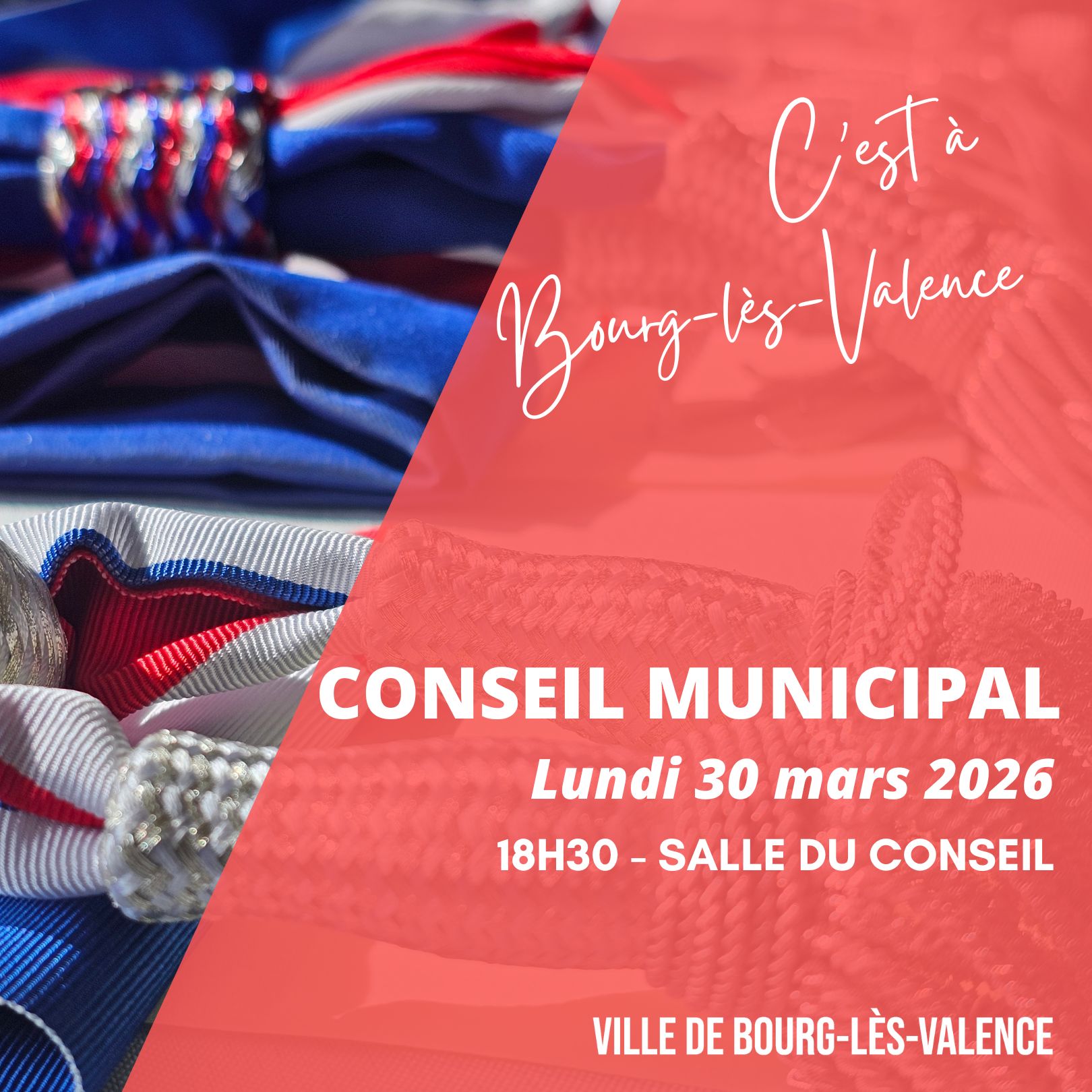 Conseil Municipal du Lundi 30 mars 2026