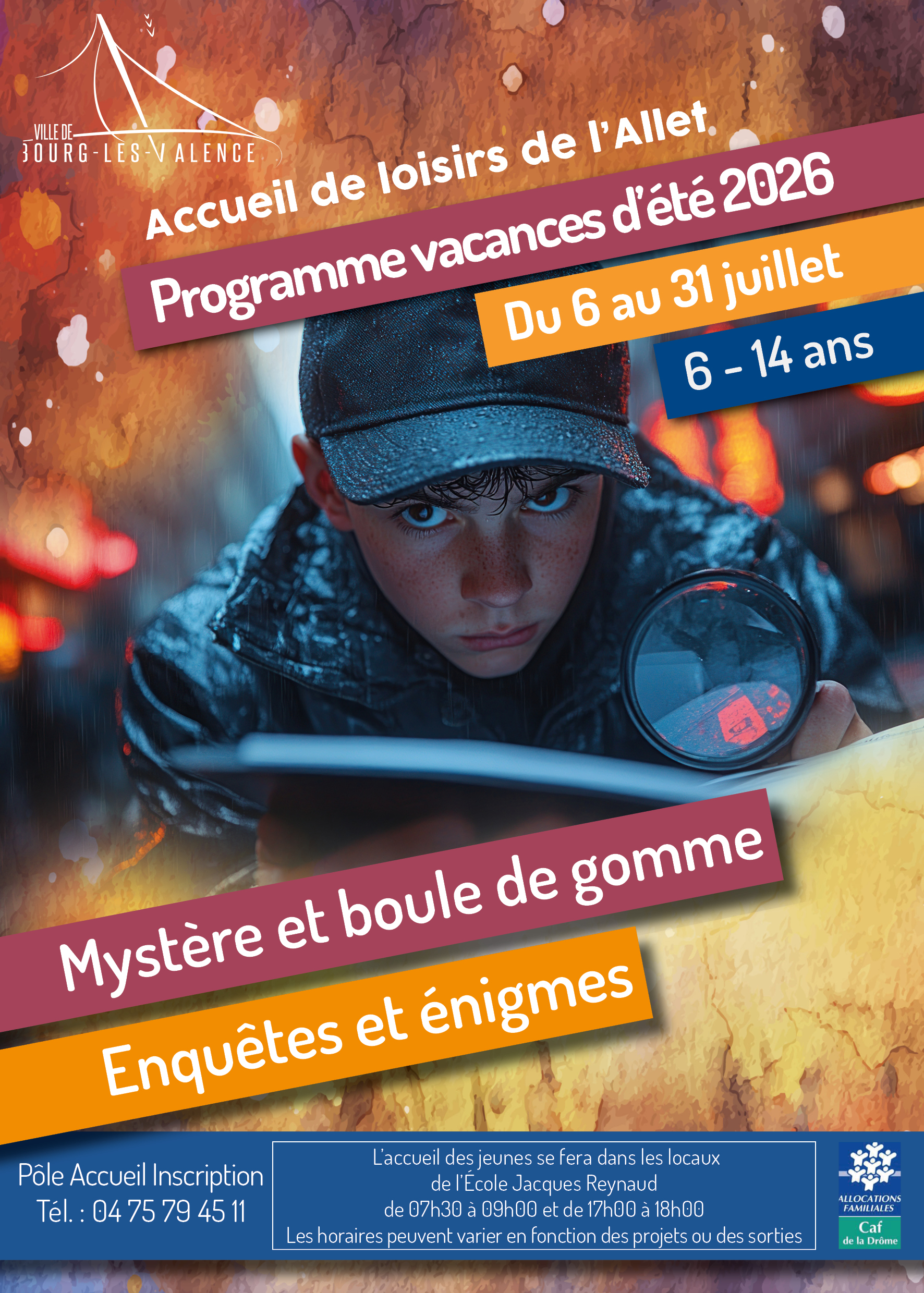 Inscription Accueil de loisirs de L’Allet vacances d’été 2026