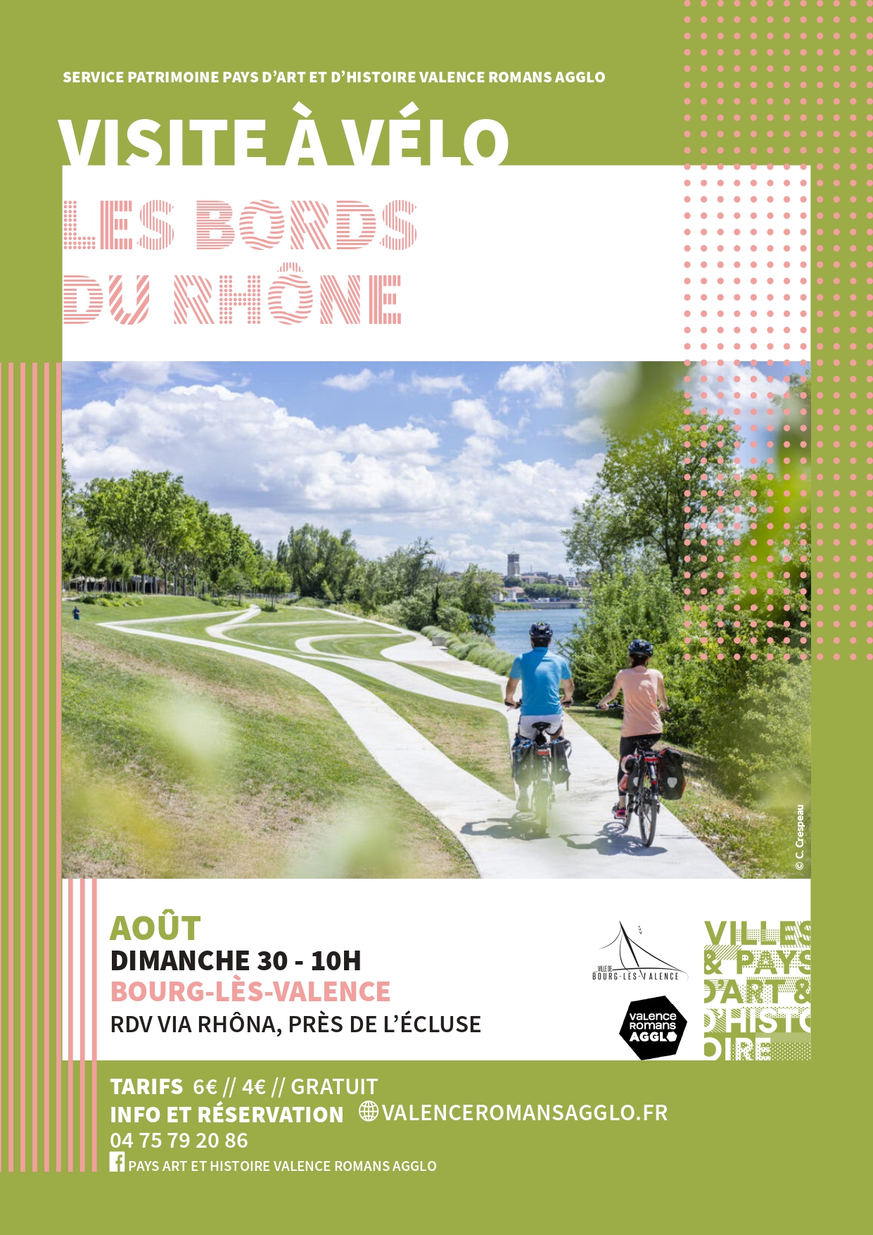VISITE A VELO : LES BORDS DU RHÔNE