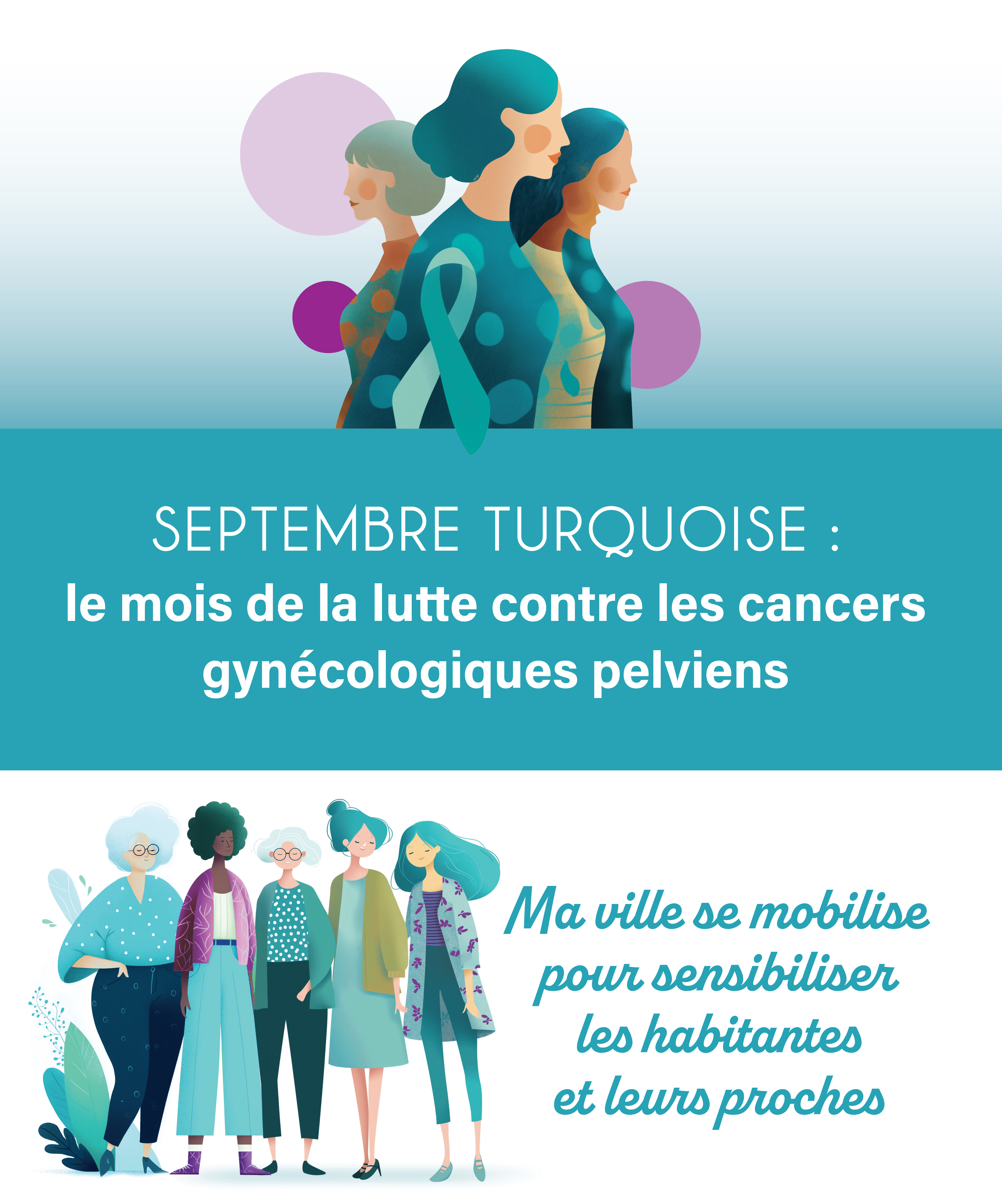Septembre Turquoise : Bourg-lès-Valence se mobilise contre les cancers gynécologiques