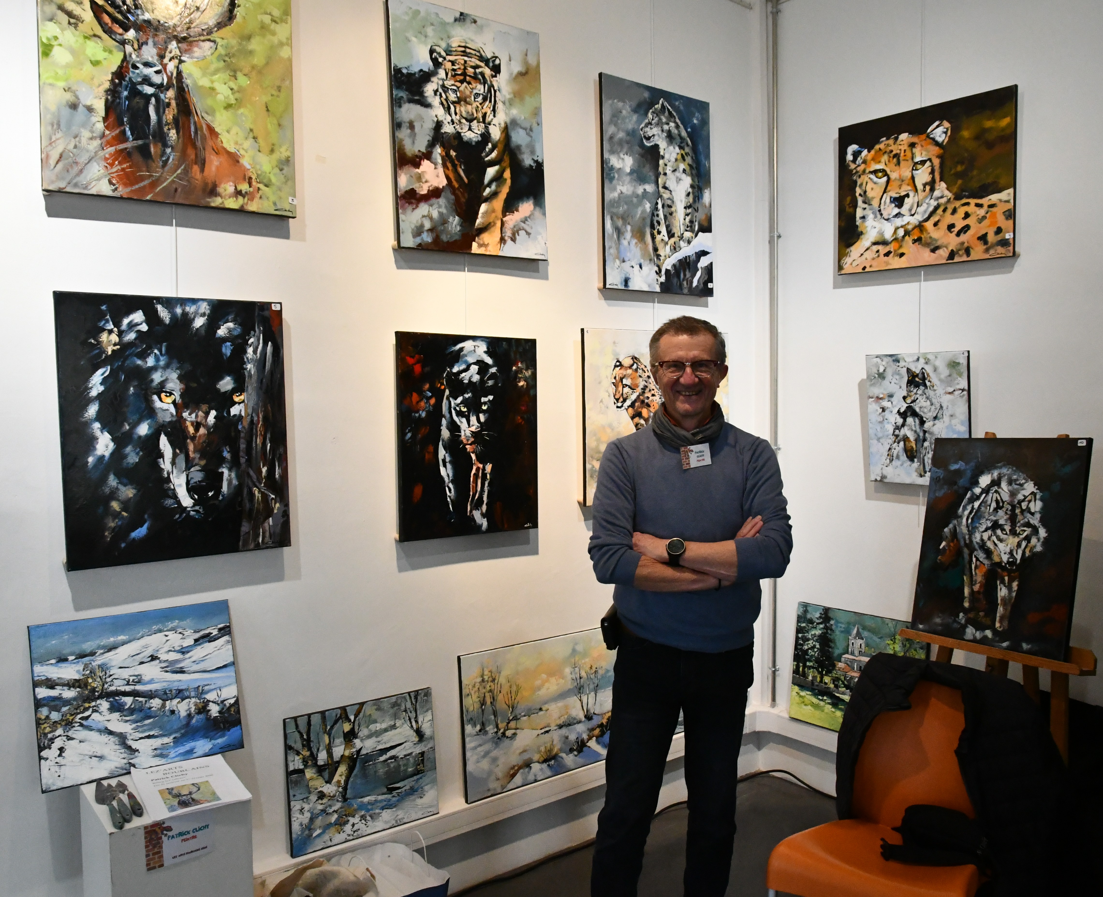Exposition Artistique à la Salle des Mariages de l’Hôtel de Ville de Bourg les Valence
